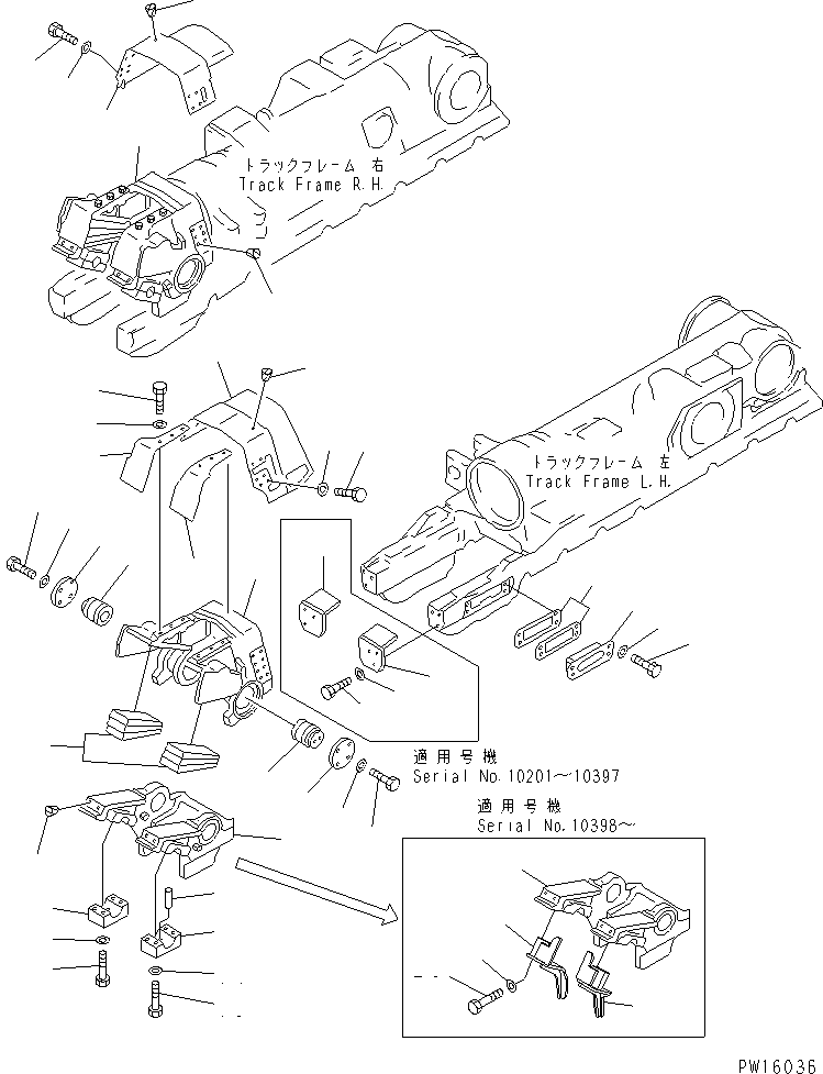 Крышка правая 198-30-41370 KOMATSU