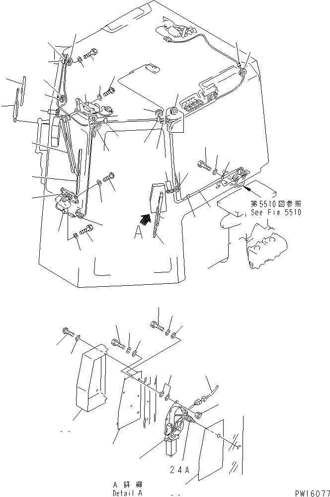 DISPLAY ASS'Y (195-06-46270) KOMATSU