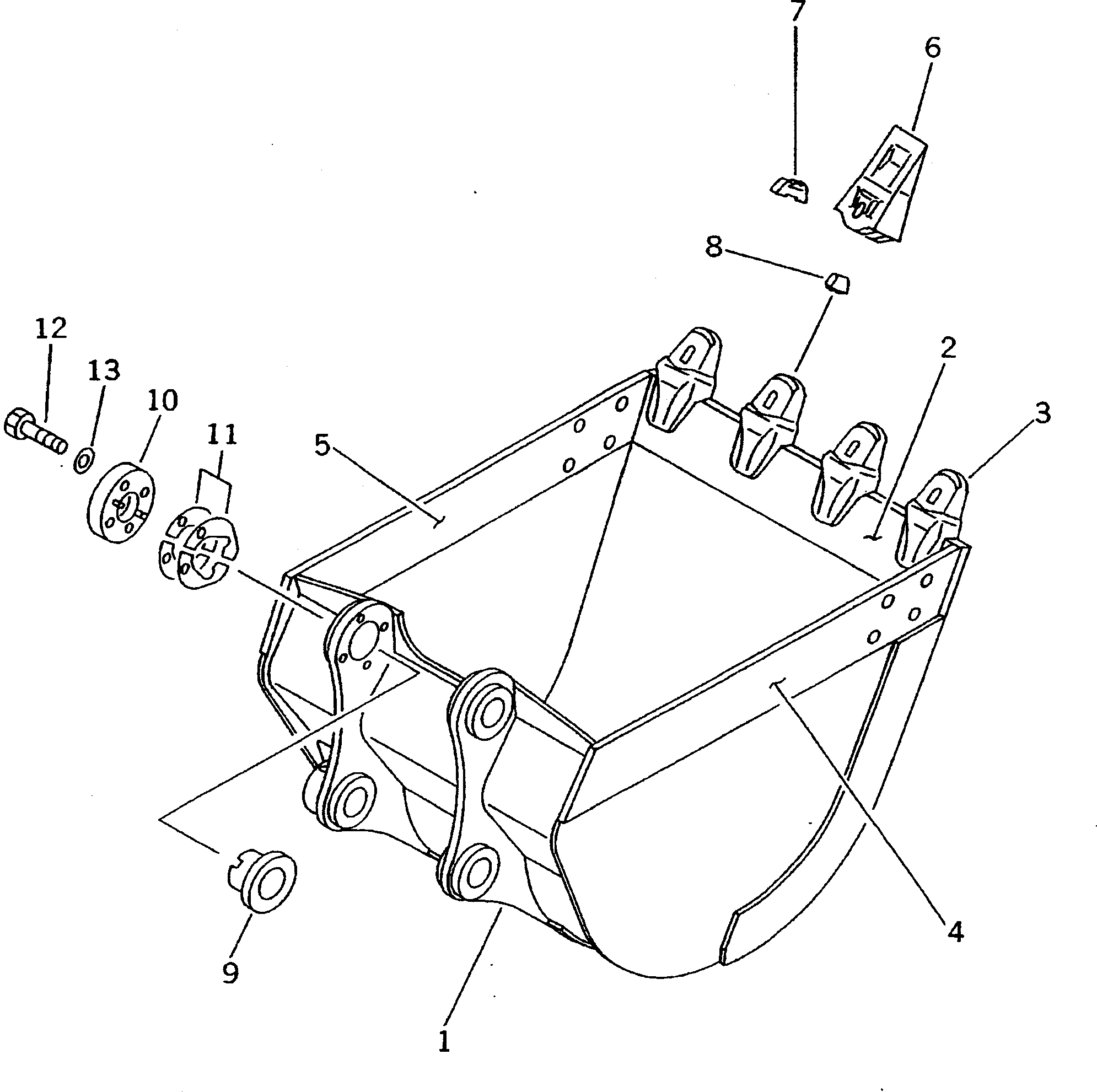 ADJUSTING GROUP (\8\203-70-X4401) KOMATSU