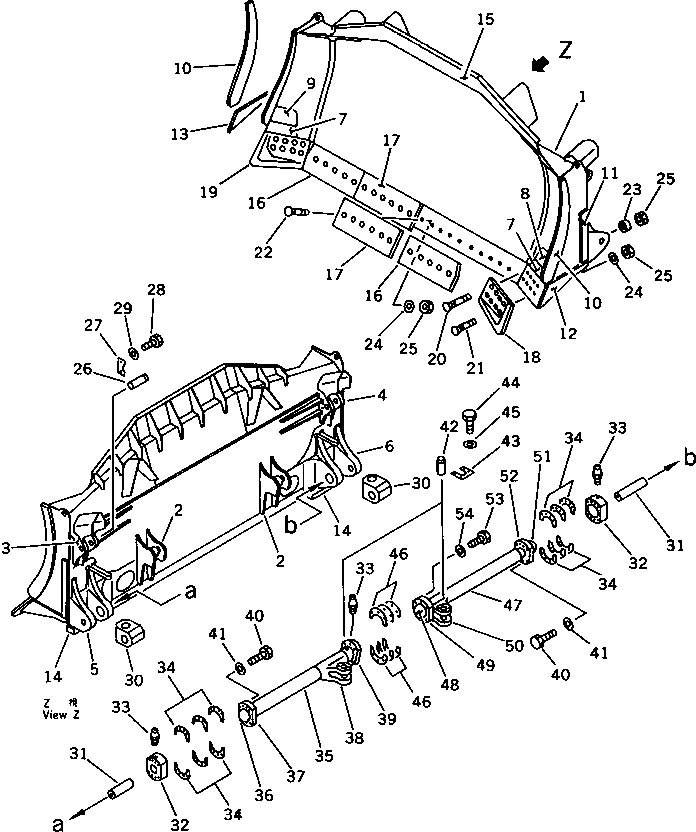 Щётка стеклоочистителя 195-71-63110 KOMATSU