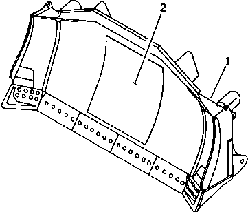 BLADE ASS'Y 195-937-6230 KOMATSU