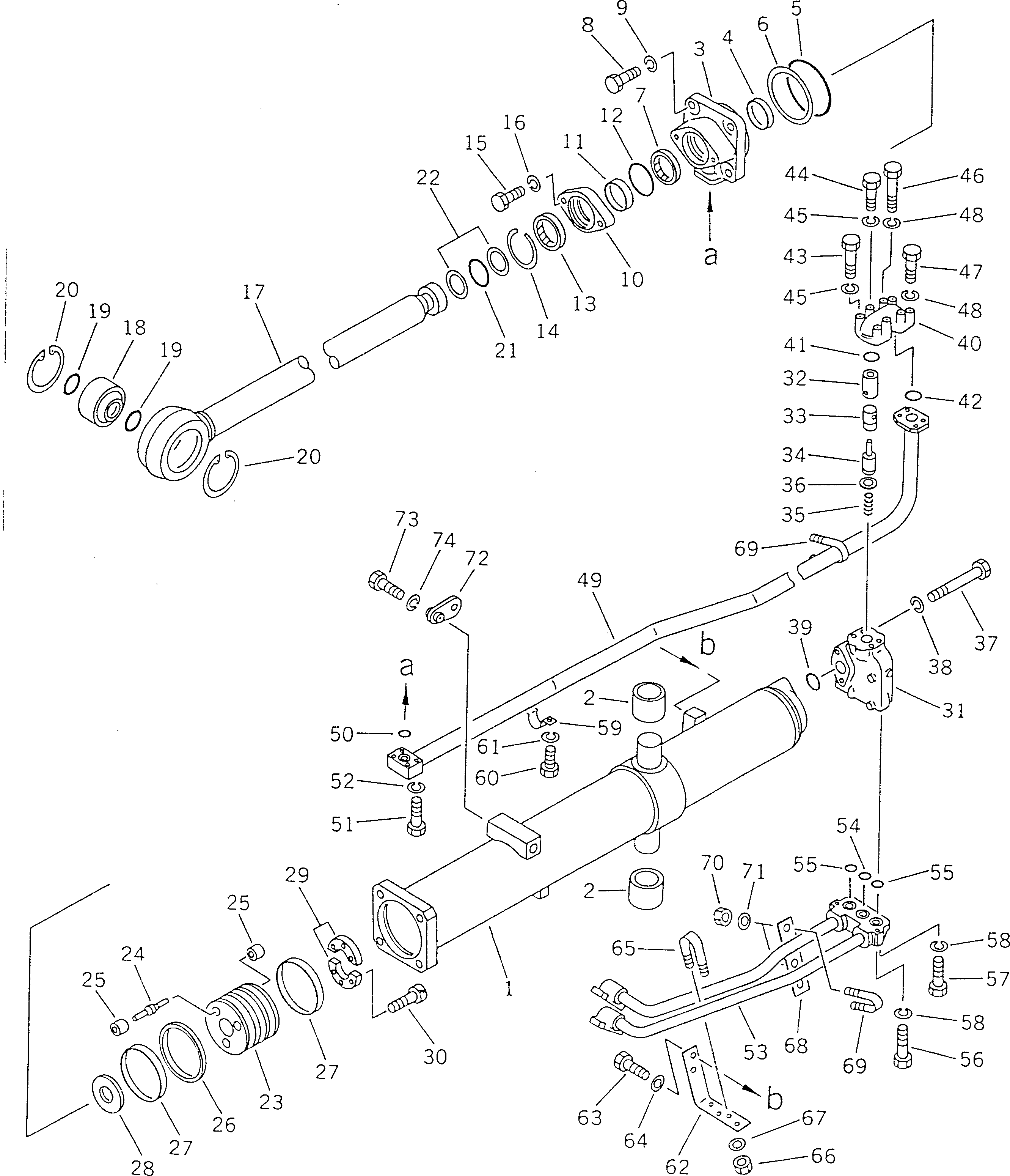 Сервисный комплект 707-98-64100 KOMATSU