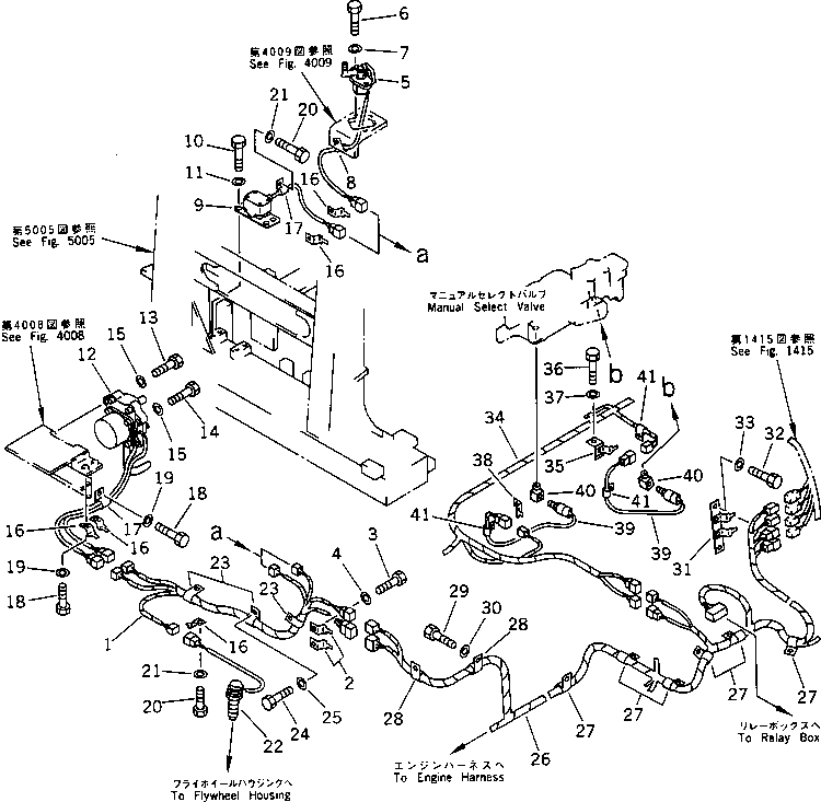 Жгут проводов 195-06-49110 KOMATSU