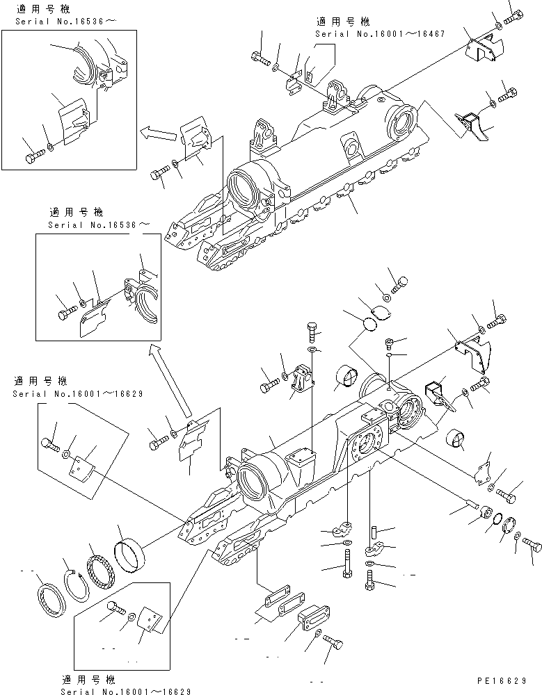 Болт 01010-32265 KOMATSU
