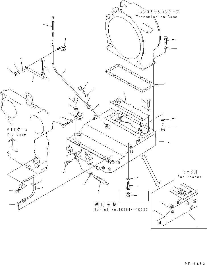 TANK,(FOR HEATER) 195-49-38111 KOMATSU