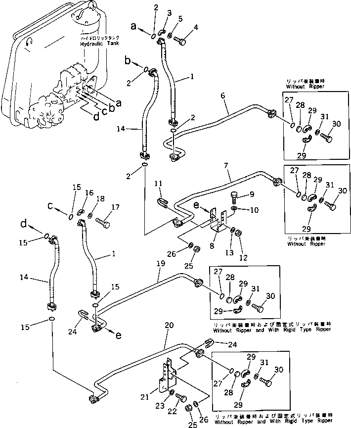 HOSE,(B) 07122-10606 KOMATSU