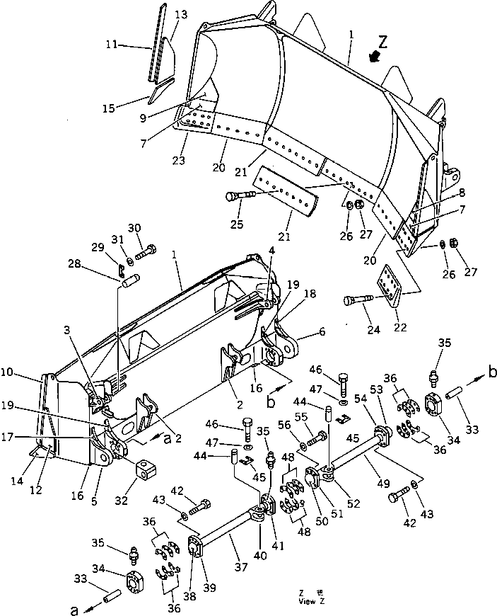 Щётка стеклоочистителя 195-72-61510 KOMATSU