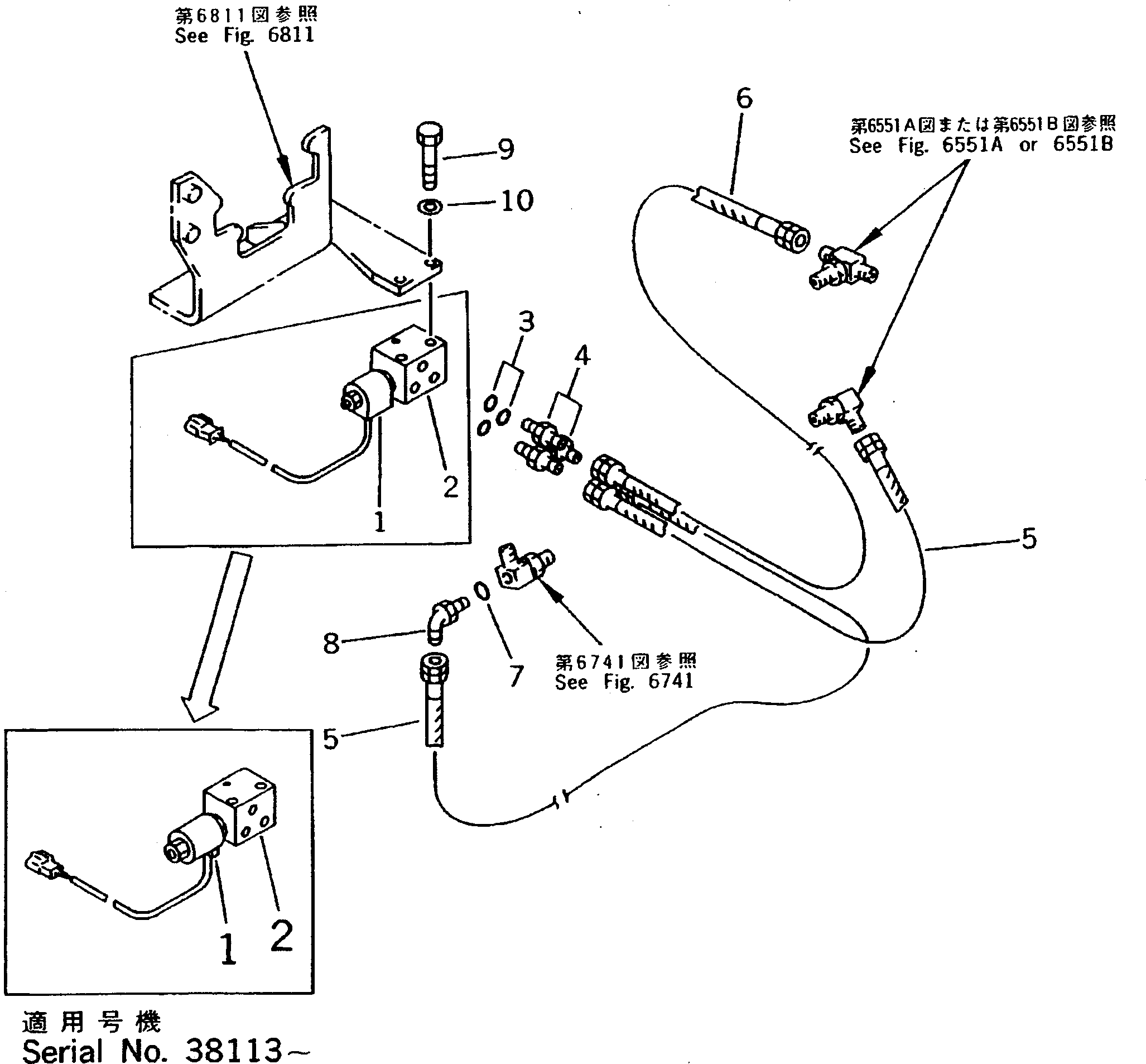VALVE GROUP (\8\20Y-60-X1131) KOMATSU