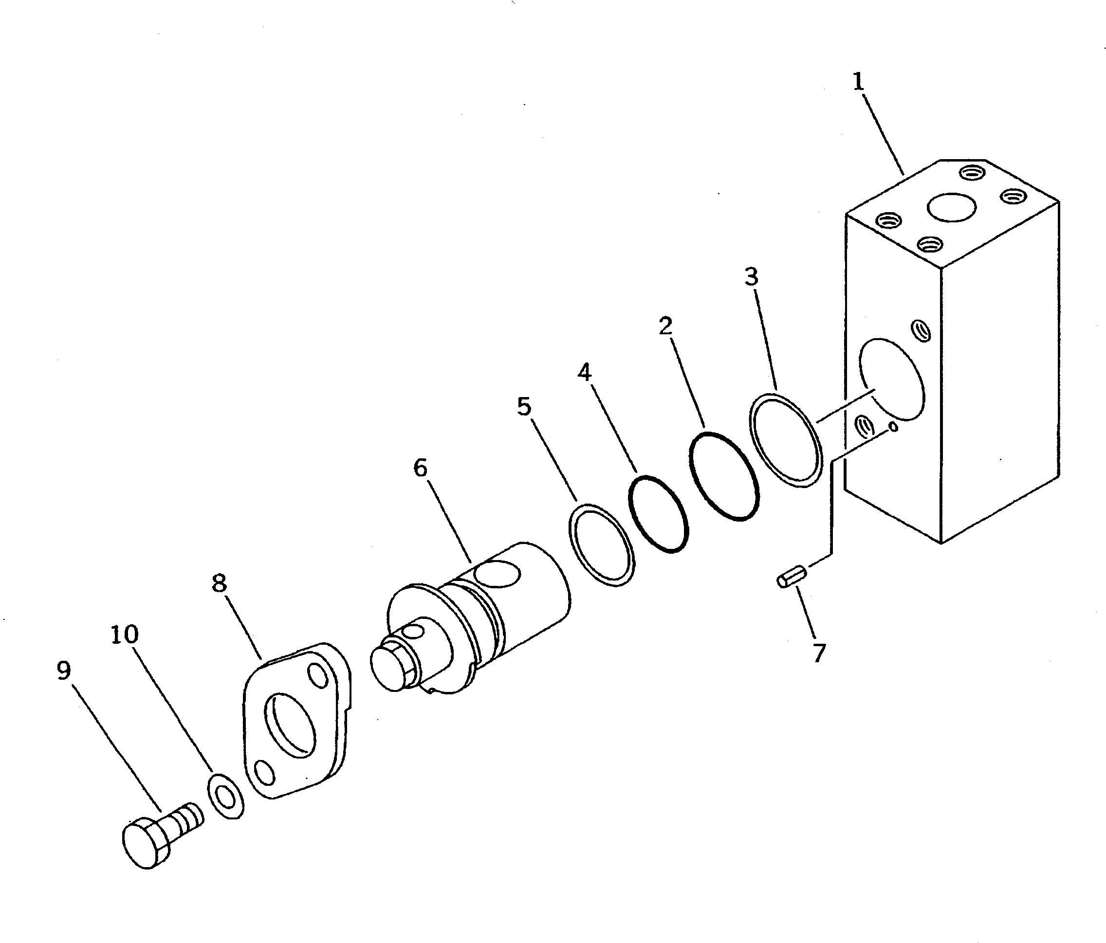 PIPING GROUP (\8\20Y-973-X142) KOMATSU