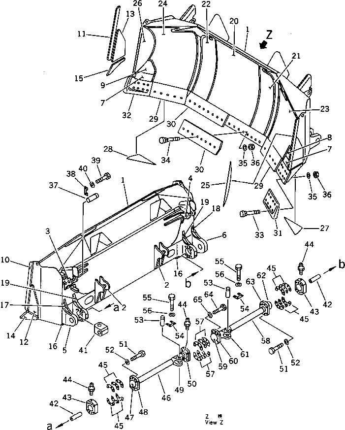 Щётка стеклоочистителя 195-72-61241 KOMATSU