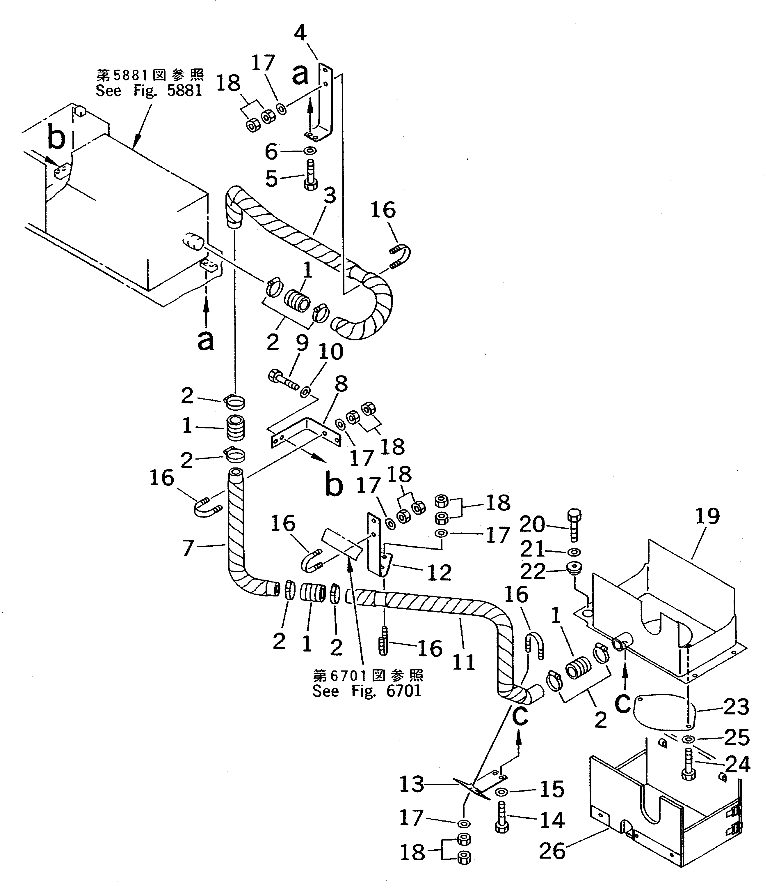 Воздуховод 207-977-5280 KOMATSU