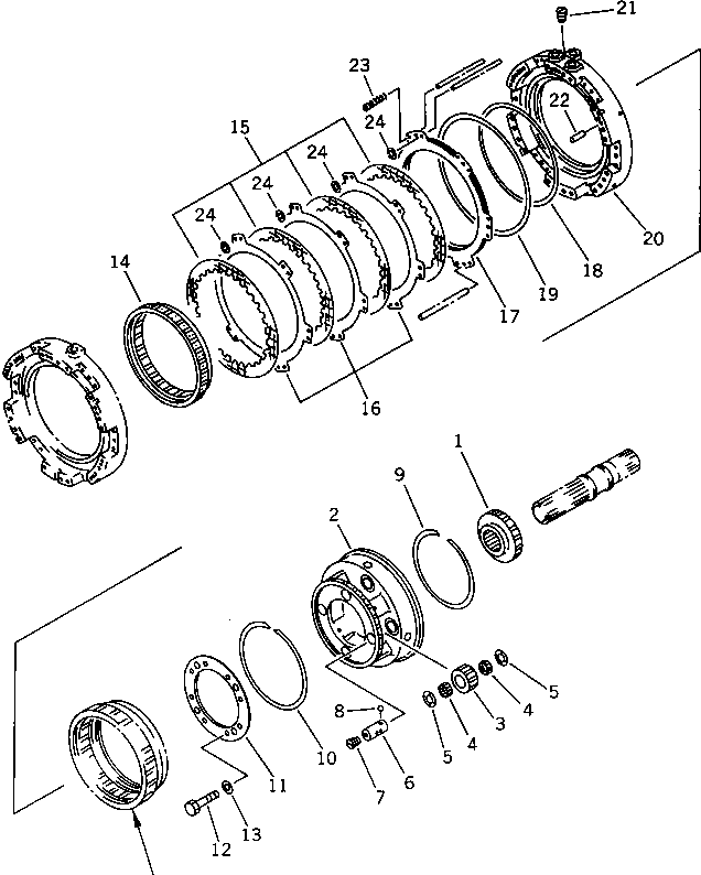 Упорная шайба 566-15-12781 KOMATSU