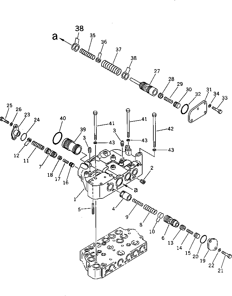 Пробка 07043-00103 KOMATSU
