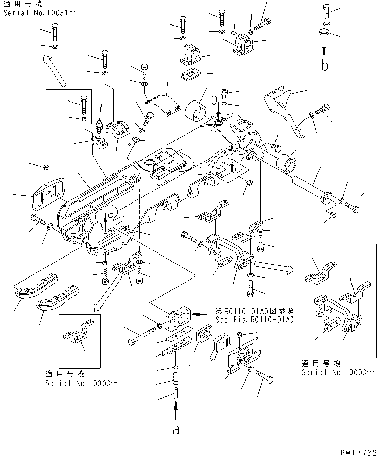 Болт 01010-63690 KOMATSU