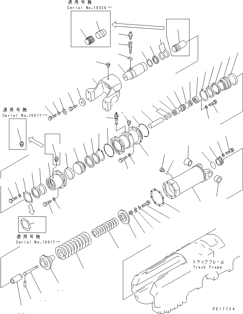 U-образная манжета 178-63-22260 KOMATSU