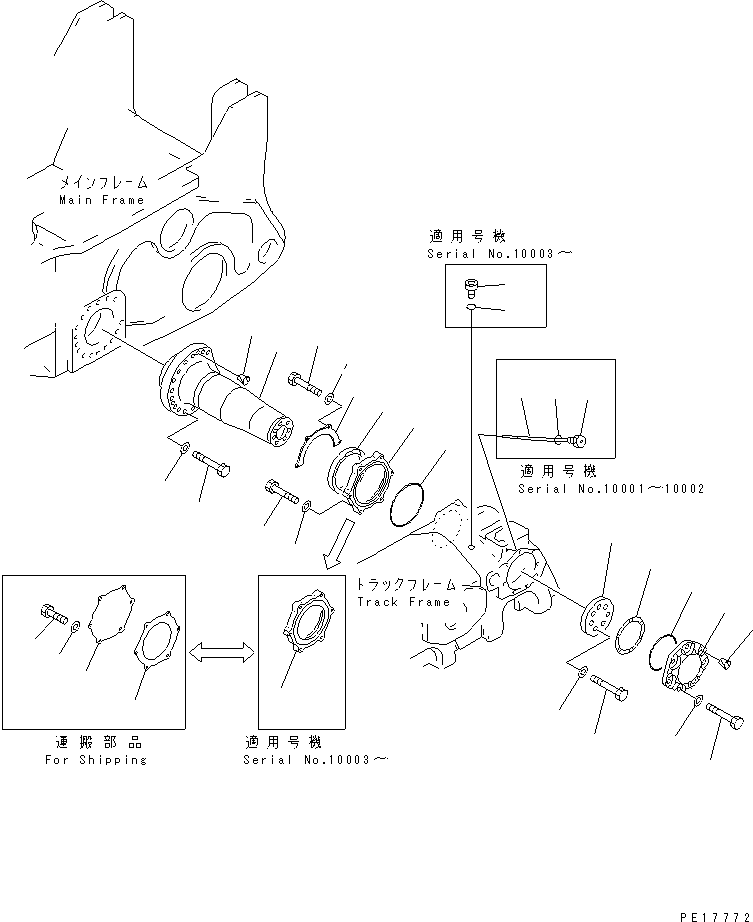 Крышка 19M-31-11210 KOMATSU