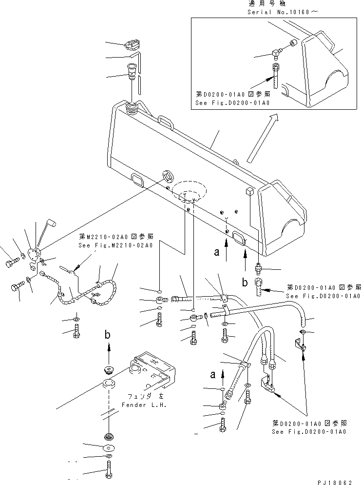 Указатель 17M-04-21170 KOMATSU