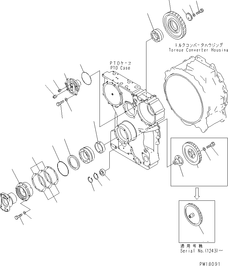 Шестерня 711-62-14511 KOMATSU
