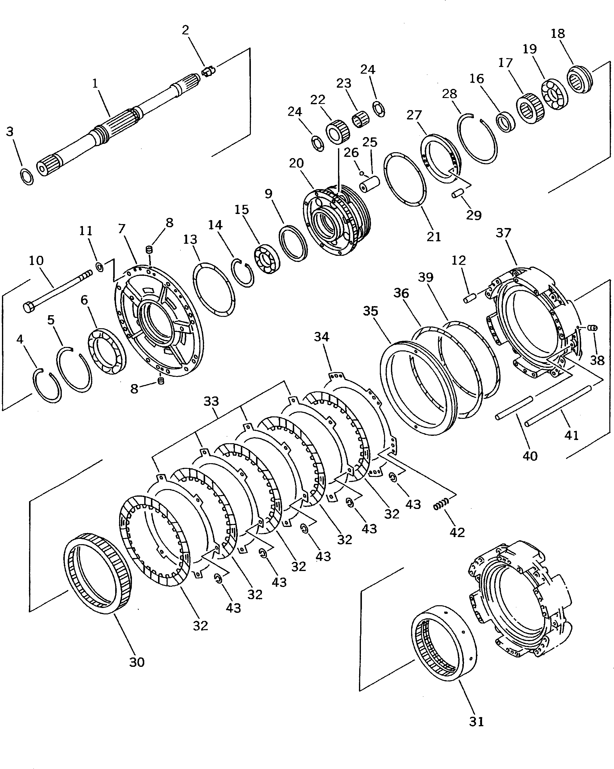 Корпус в сборе 17M-15-00280 KOMATSU