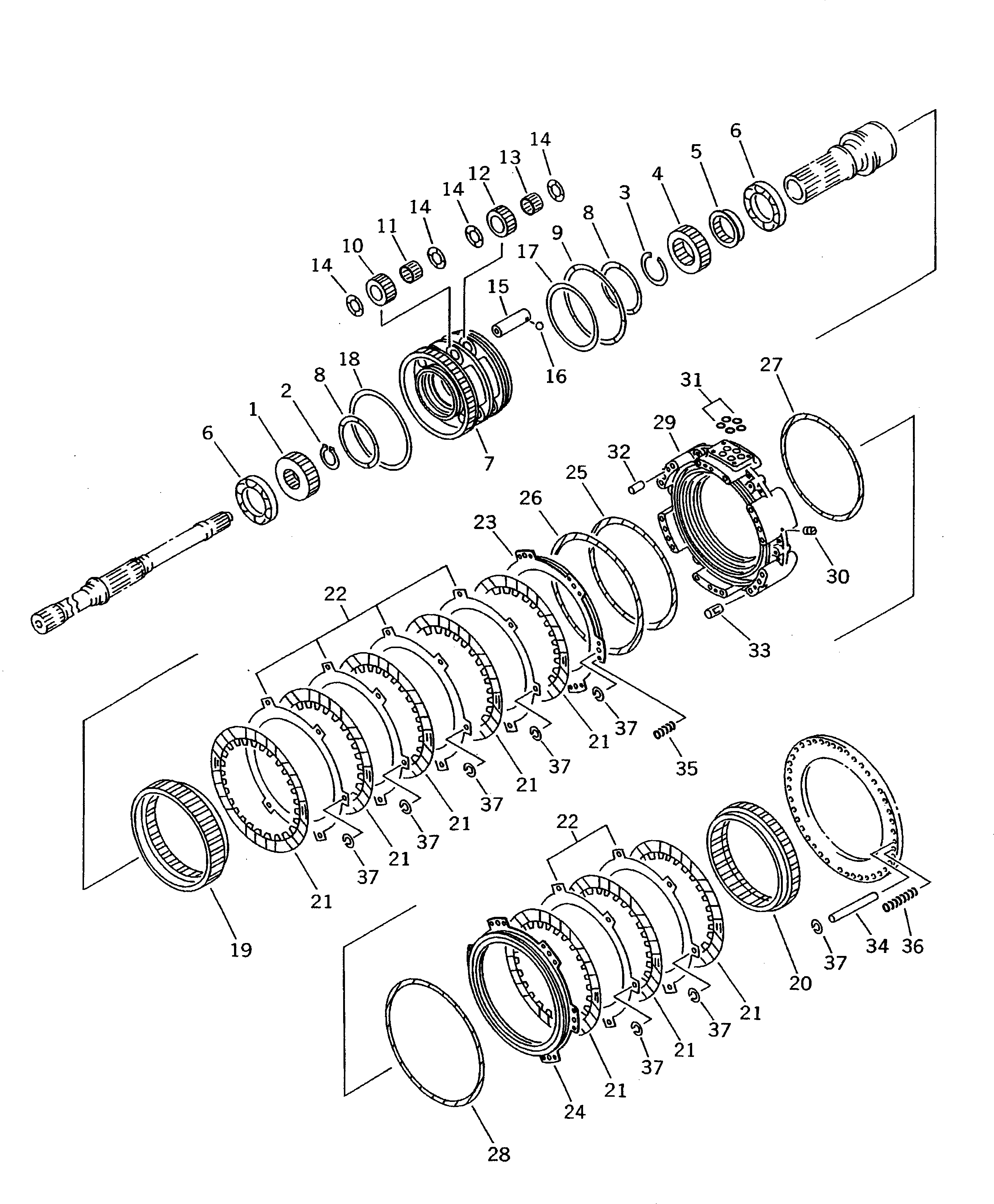 Пружина 195-15-32950 KOMATSU