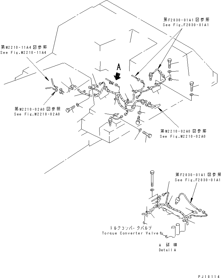 Жгут проводов 17M-06-21410 KOMATSU