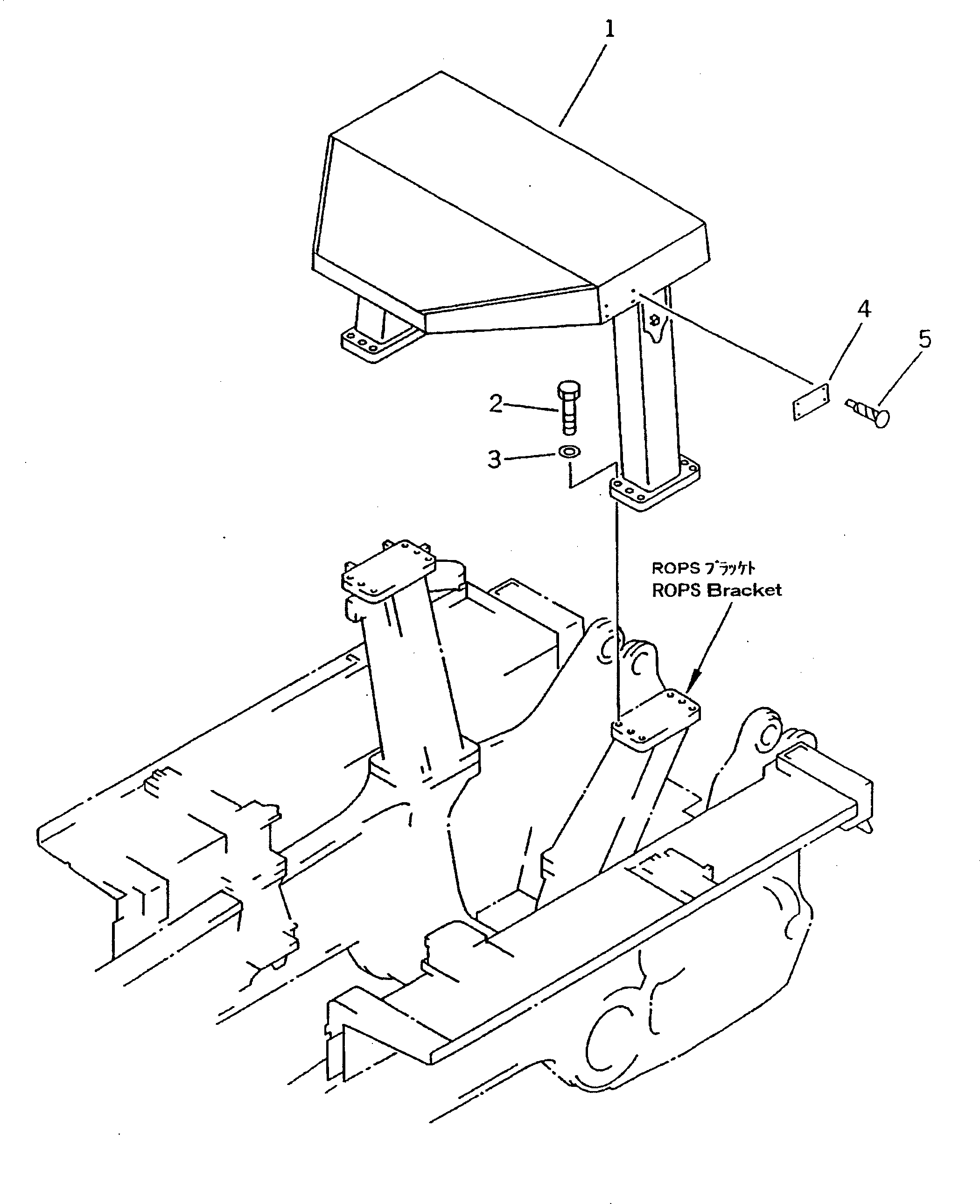 Ограждение 17M-978-2251 KOMATSU