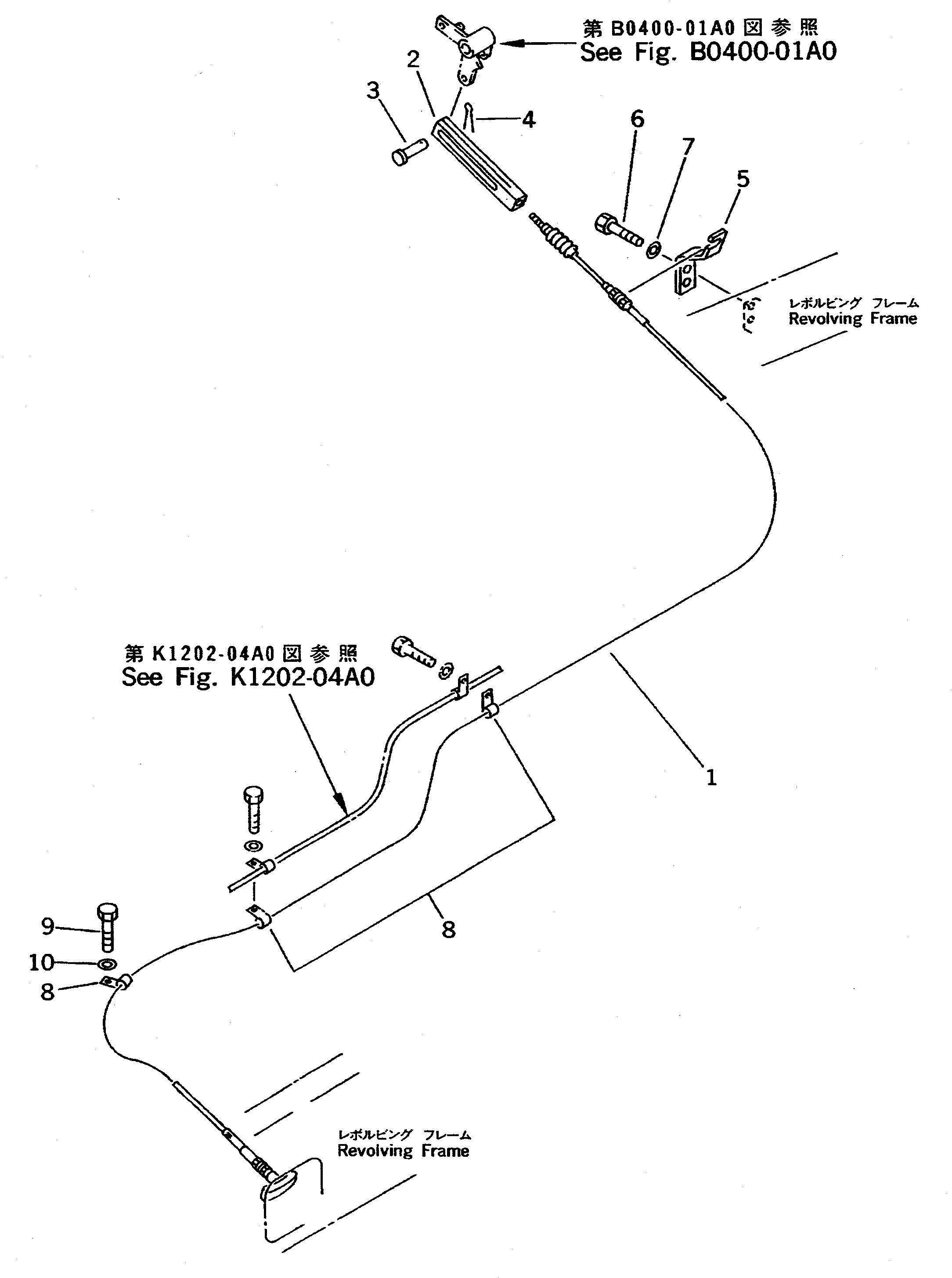 Кабель 209-43-62161 KOMATSU