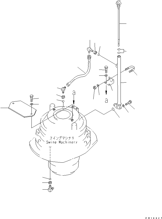 SWING MACHINERY A. ((\2\209-26-00021)) KOMATSU
