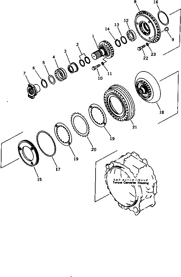 Уплотнительное кольцо 218-13-17150 KOMATSU