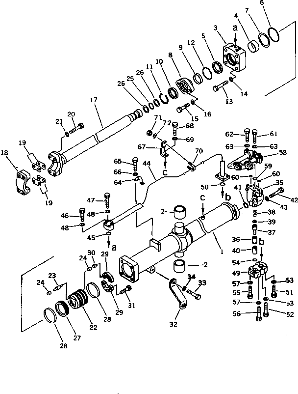Сальниковая втулка 195-63-12430 KOMATSU