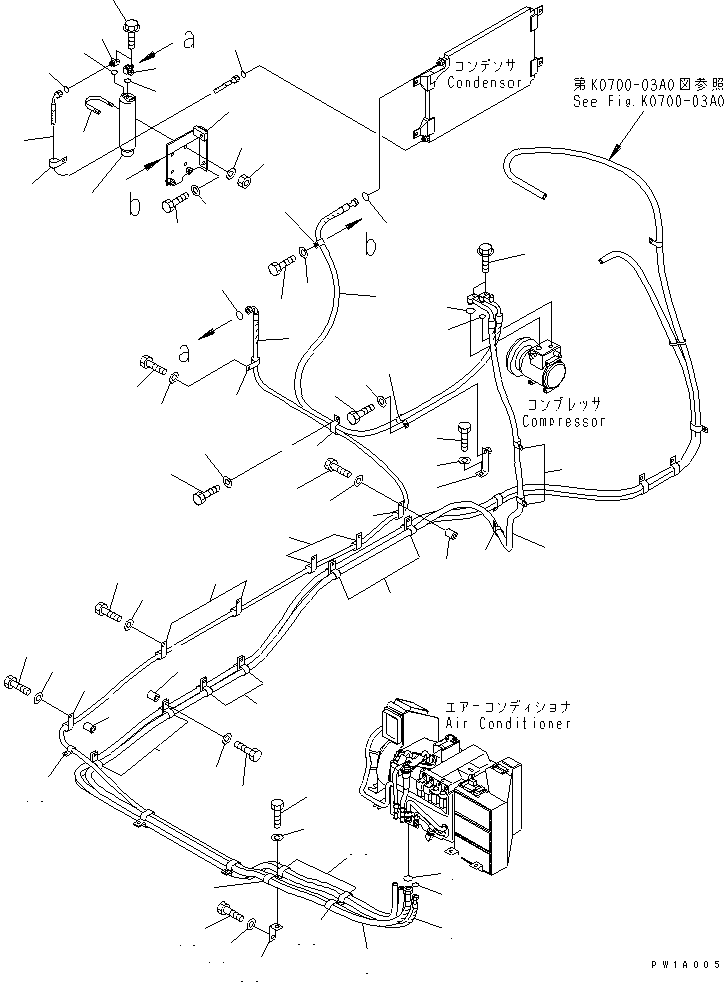 Кронштейн 21M-979-1830 KOMATSU