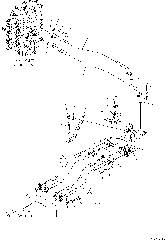 Пластина 22U-62-21411 KOMATSU