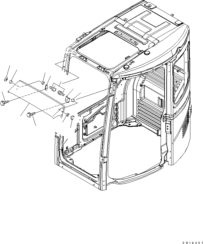 VISOR 22B-54-17552 KOMATSU