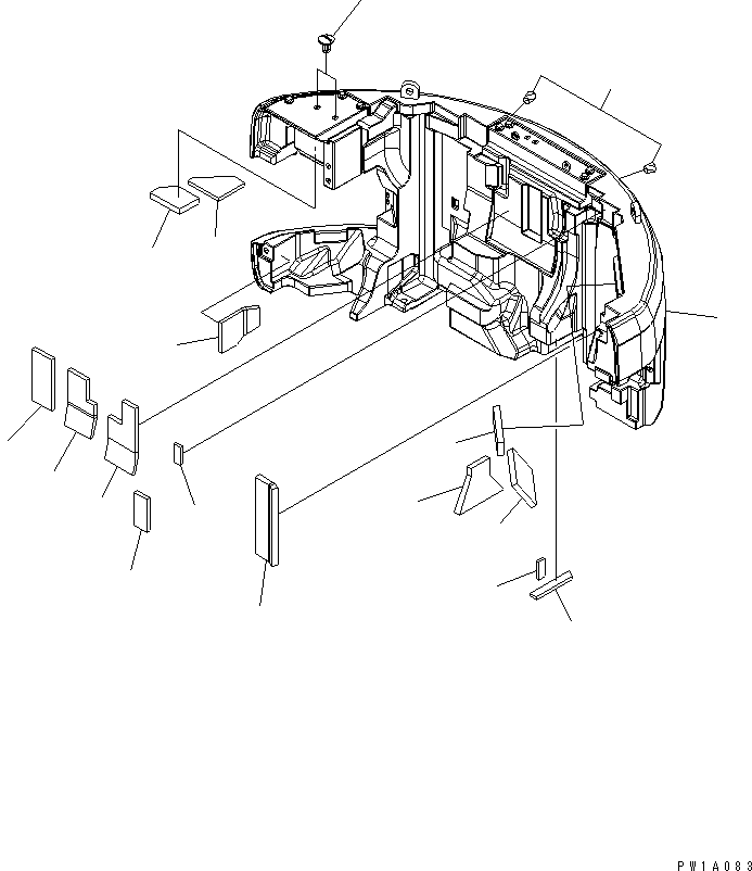 Груз 22U-46-23631 KOMATSU