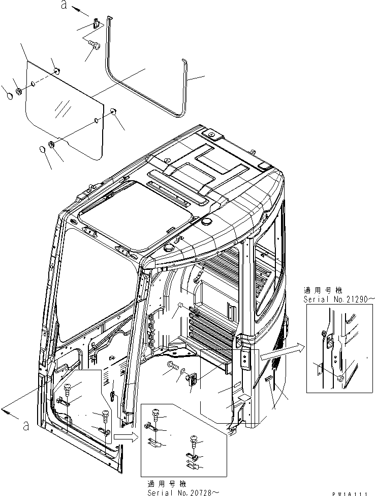 SEAT,L.H. 22B-54-15780 KOMATSU