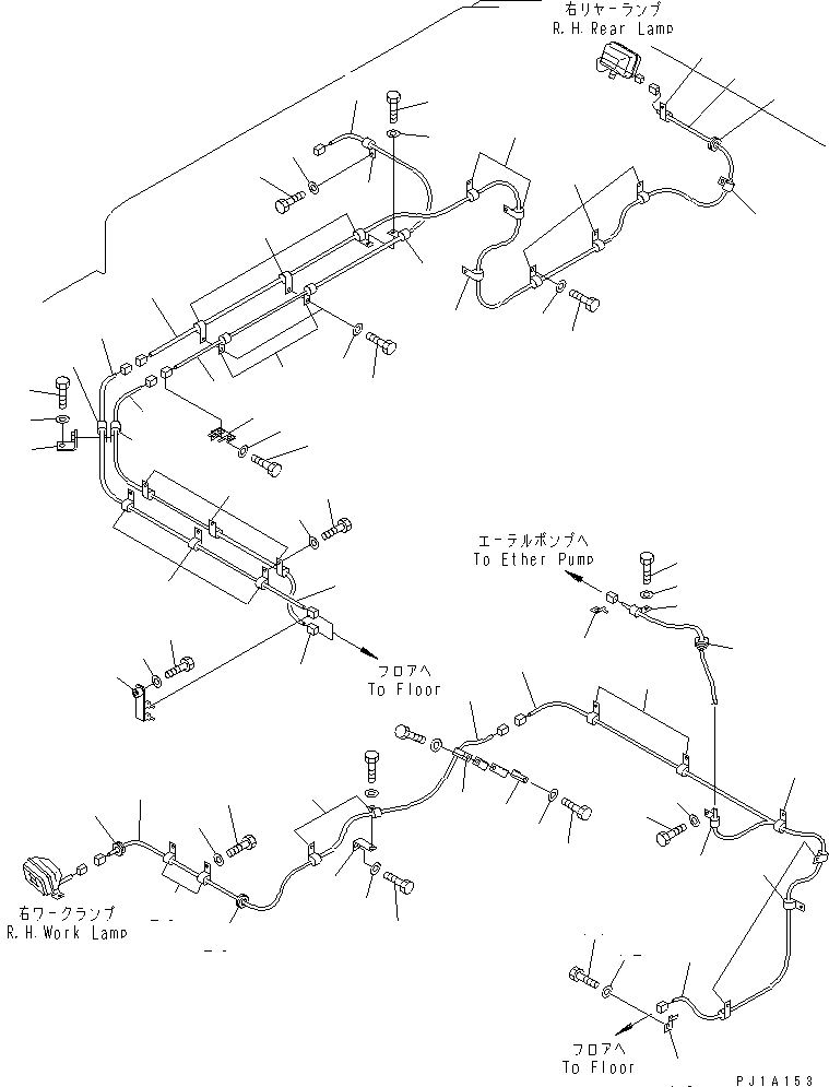 Жгут проводов 19M-06-31340 KOMATSU