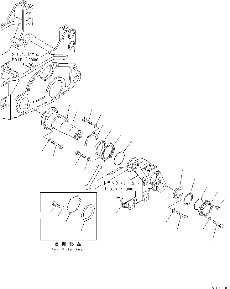 Крышка 19M-31-11211 KOMATSU