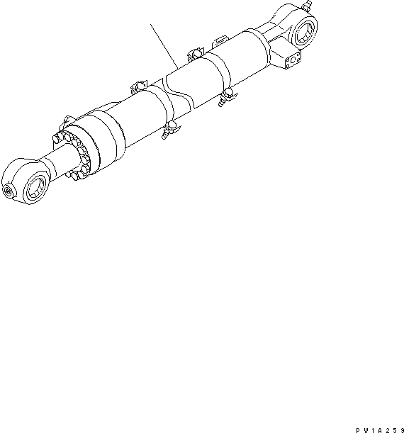 Группа цилиндра (\8\22U-63-X9330) KOMATSU