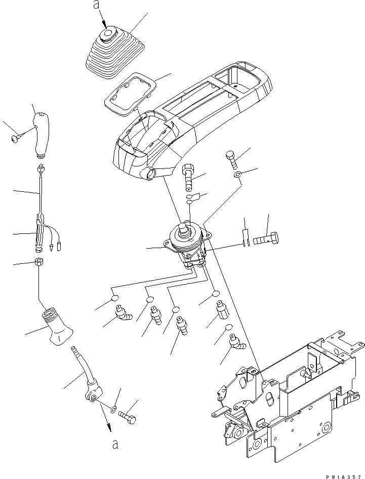 Пилотный клапан (\0\702-16-01930) KOMATSU