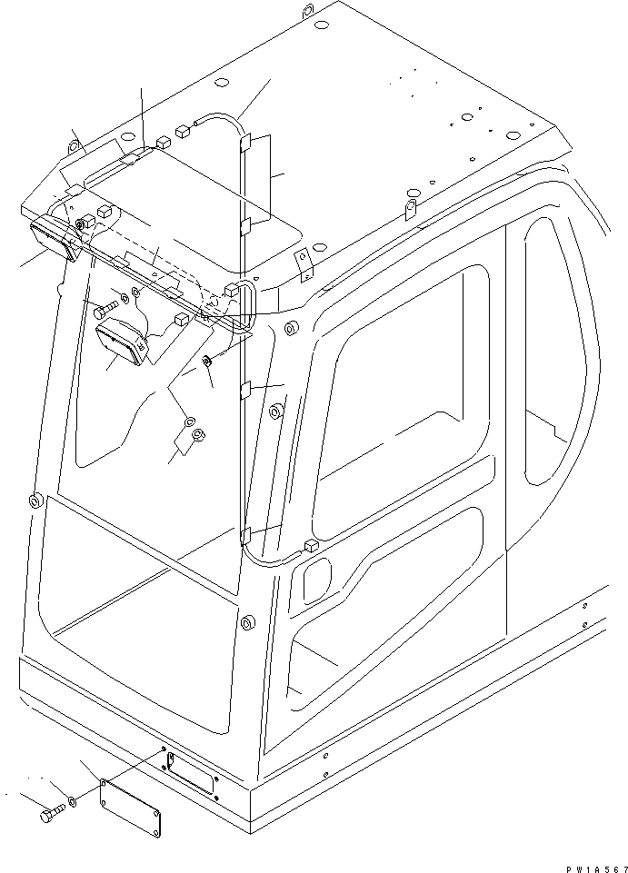 Жгут проводов 21M-06-11330 KOMATSU