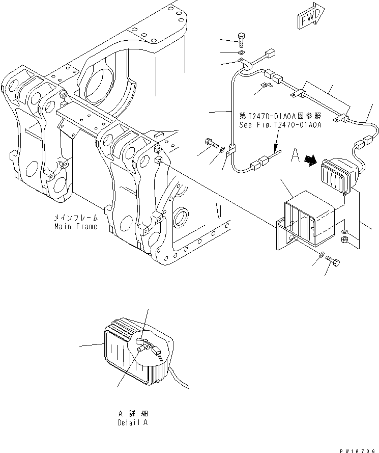 Жгут проводов 17A-06-13750 KOMATSU