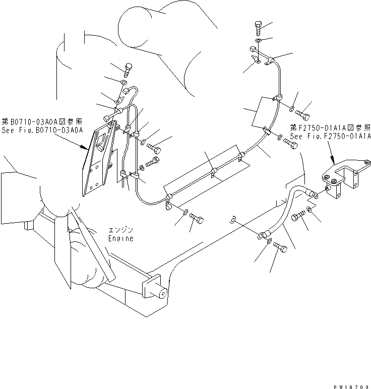 Жгут проводов 17A-06-17430 KOMATSU