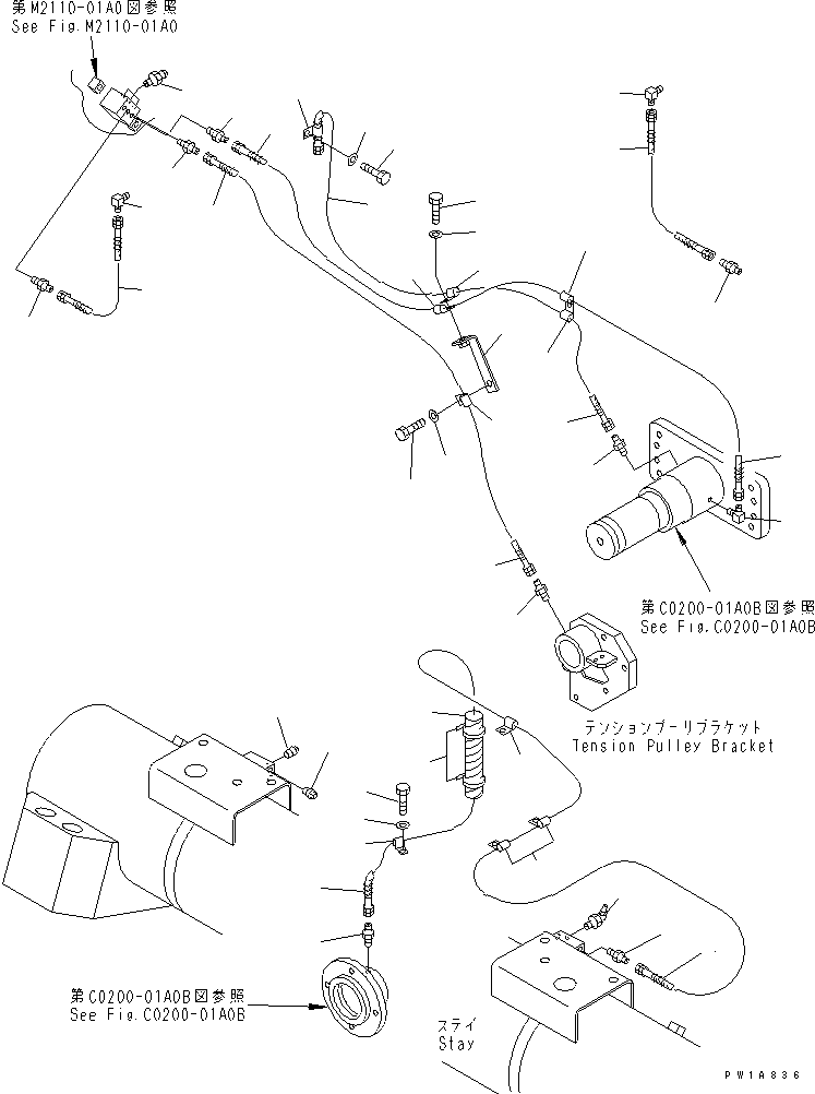 Шланг 19M-03-21840 KOMATSU
