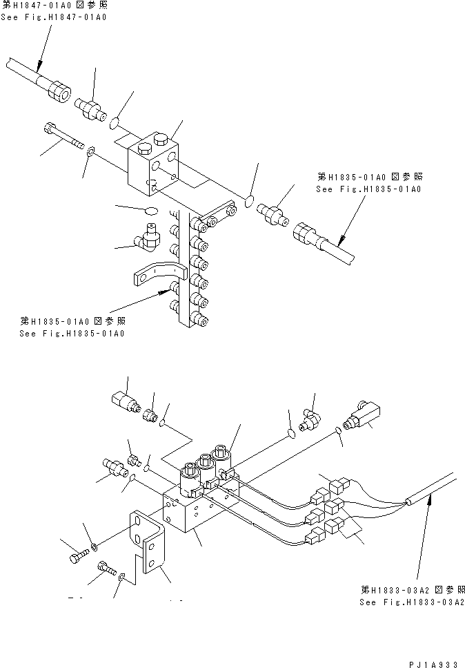Кронштейн 41L-16-11330 KOMATSU