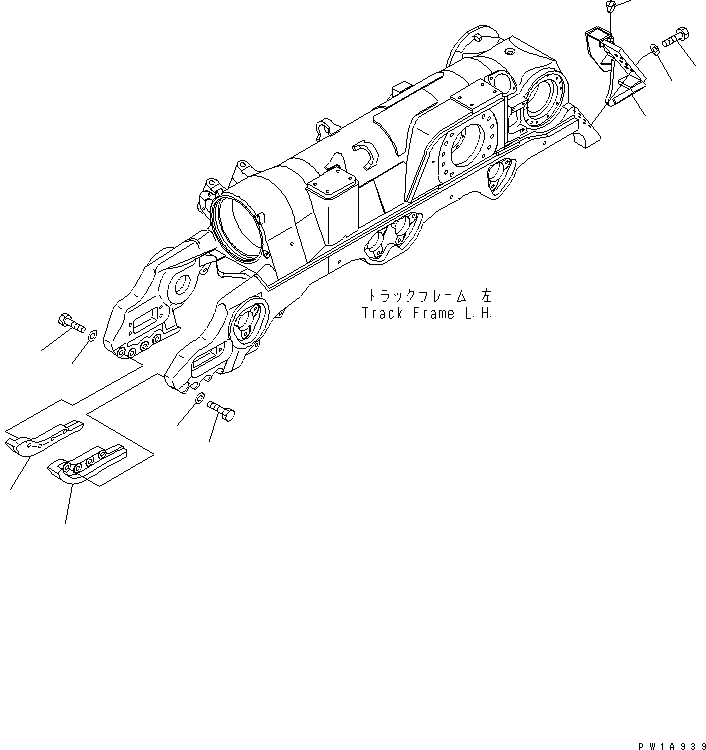Ограждение 198-30-67410 KOMATSU