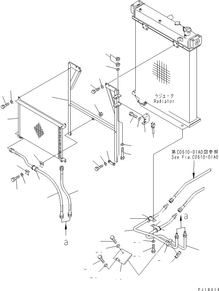 Шланг 17A-49-17231 KOMATSU