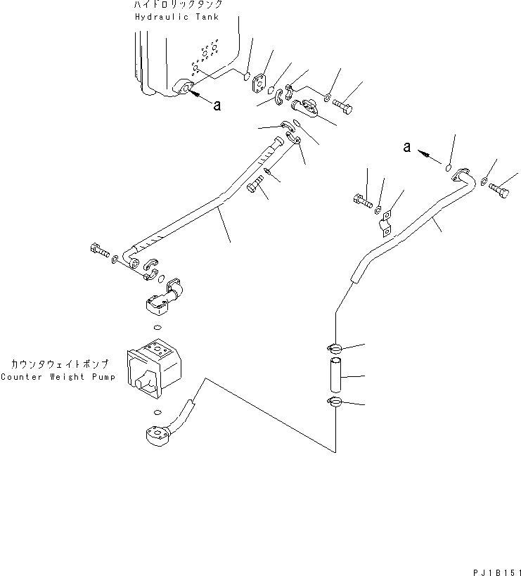 Шланг 07260-34118 KOMATSU