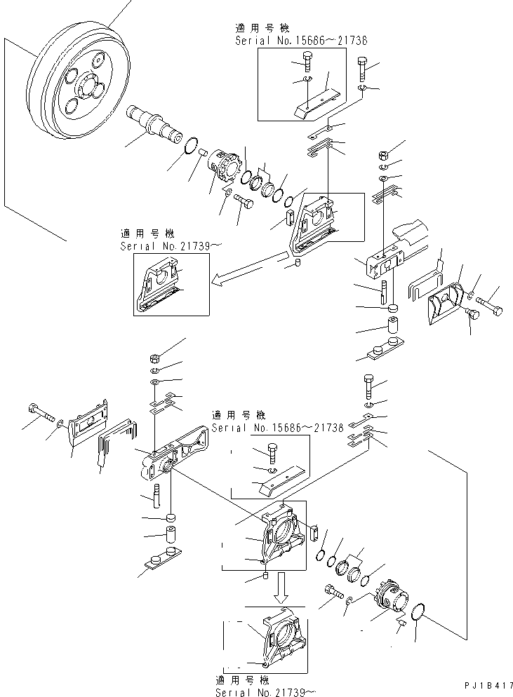 Крышка правая 175-30-33481 KOMATSU