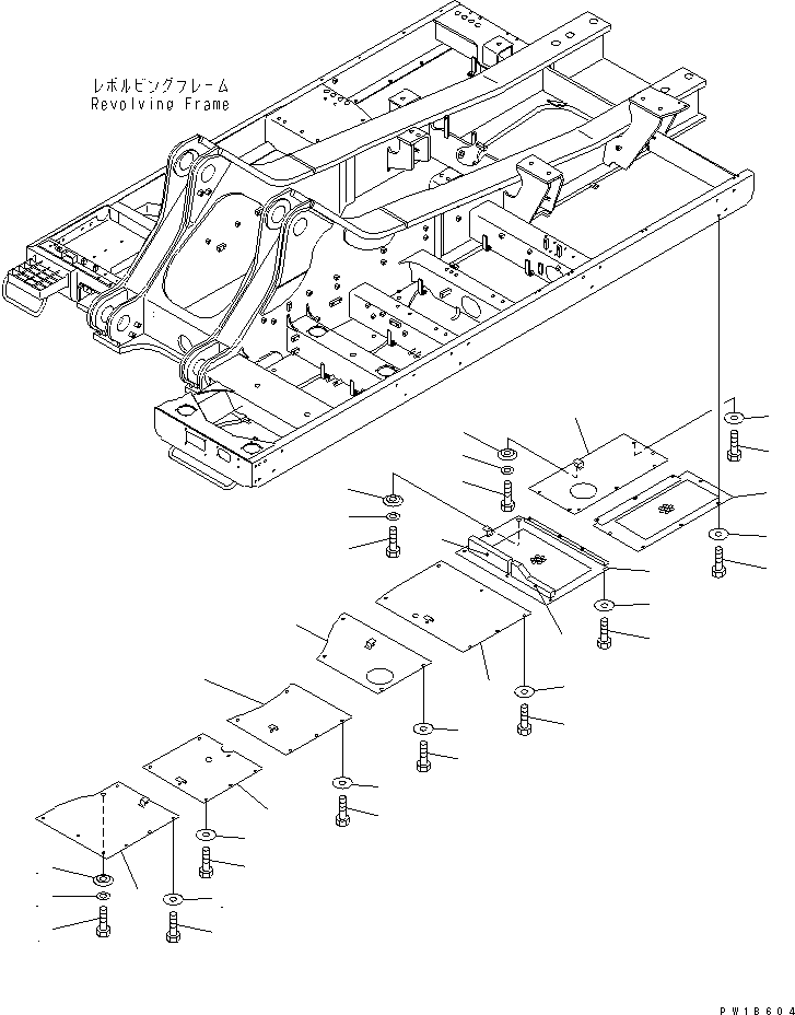 Крышка 209-54-77761 KOMATSU