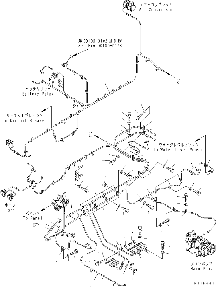 Жгут проводов 209-06-77113 KOMATSU